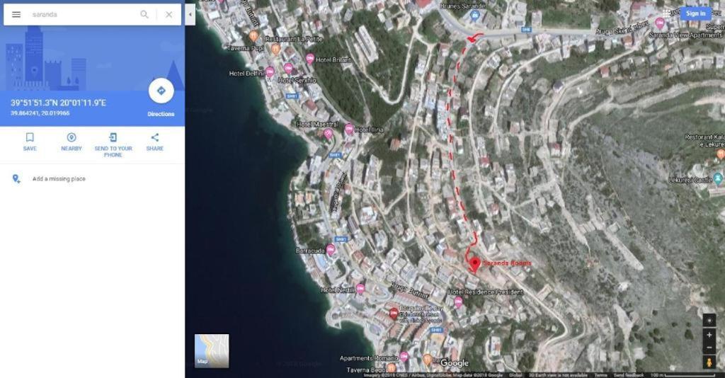 Osmani Rooms Saranda Kültér fotó